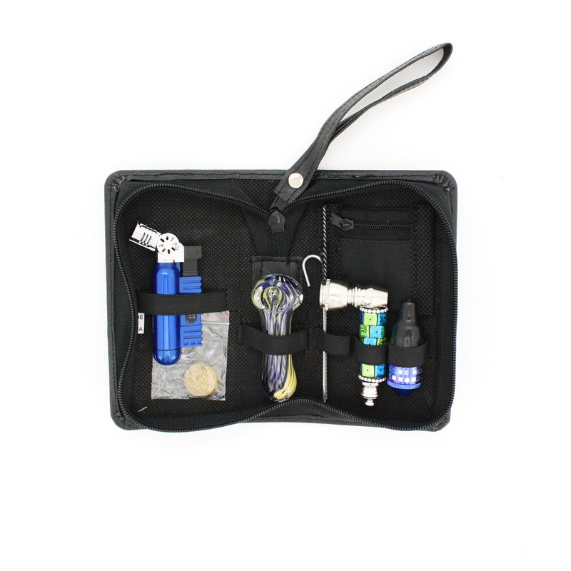 Original Travel Smoker's Bag Open